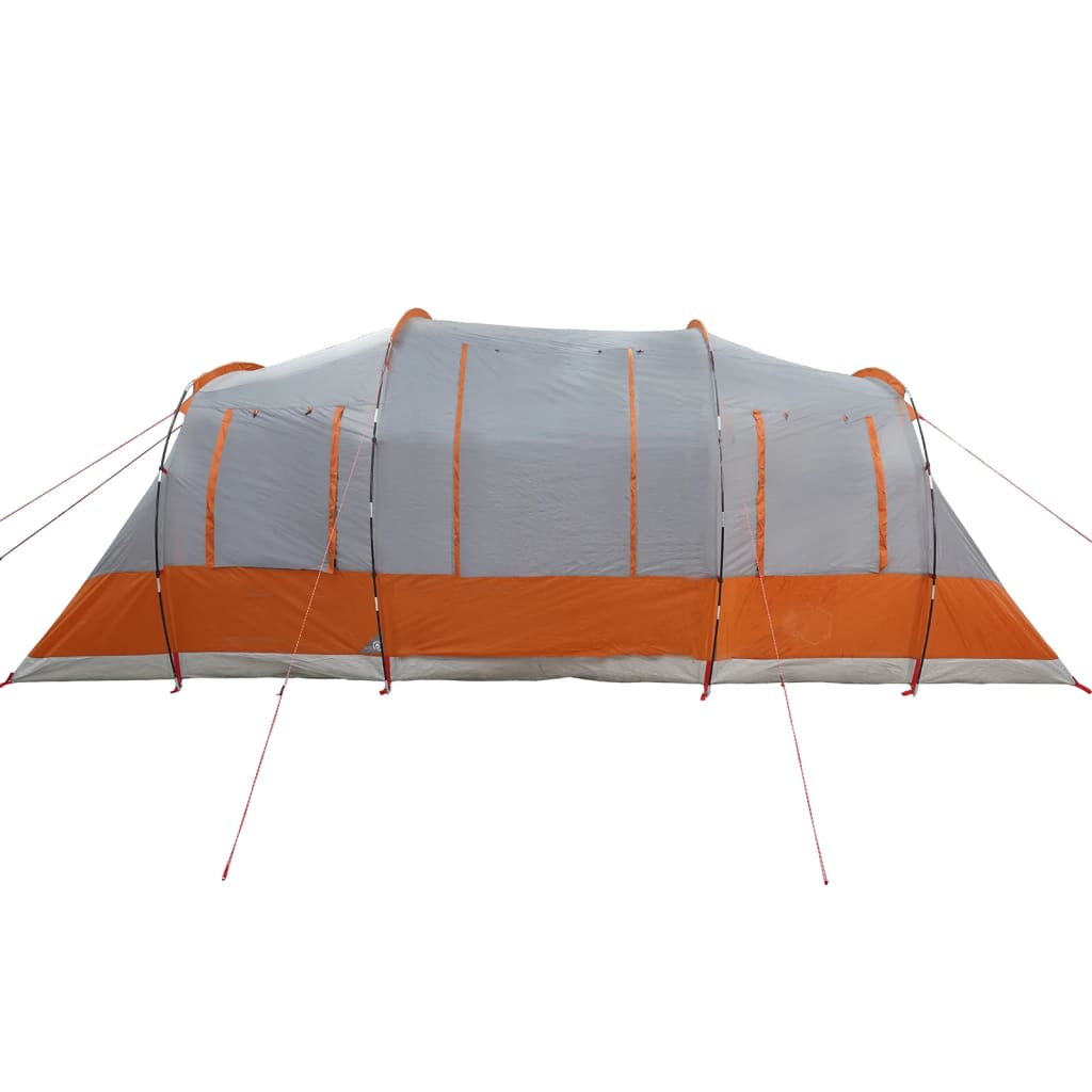 Family Tent Tunnel 6-Person Grey Waterproof