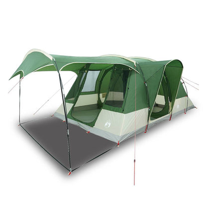 Camping Tent Tunnel 5-Person Green Waterproof