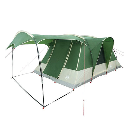 Camping Tent Tunnel 5-Person Green Waterproof