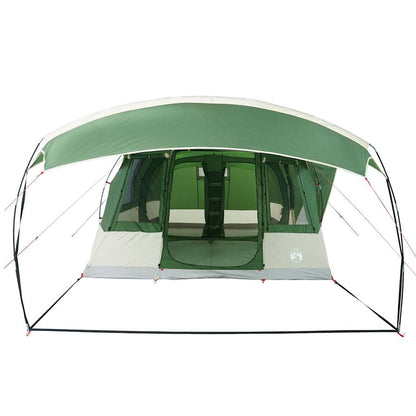 Camping Tent Tunnel 5-Person Green Waterproof