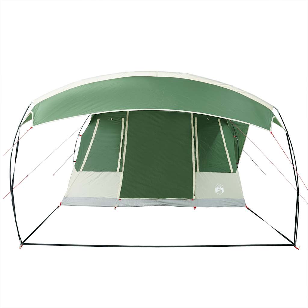 Camping Tent Tunnel 5-Person Green Waterproof