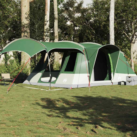 Camping Tent Tunnel 5-Person Green Waterproof