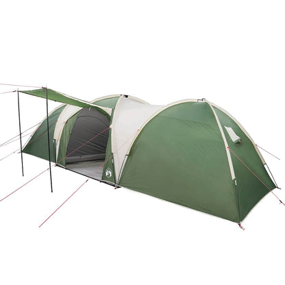 Family Tent Dome 8-Person Green Waterproof