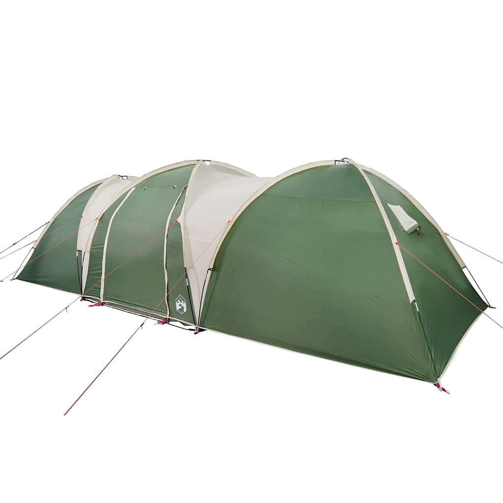 Family Tent Dome 8-Person Green Waterproof