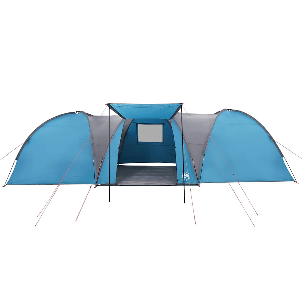 Family Tent Dome 8-Person Blue Waterproof