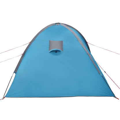 Family Tent Dome 8-Person Blue Waterproof