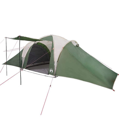 Family Tent Dome 6-Person Green Waterproof