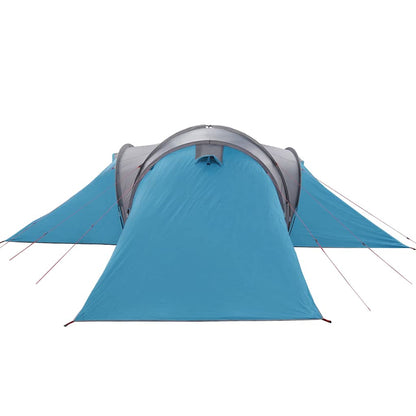 Family Tent Dome 6-Person Blue Waterproof