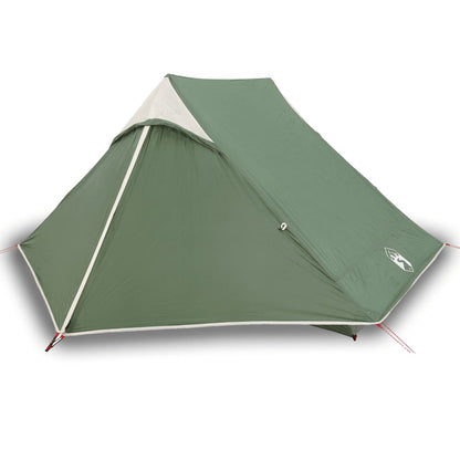 Camping Tent 2-Person Green Waterproof