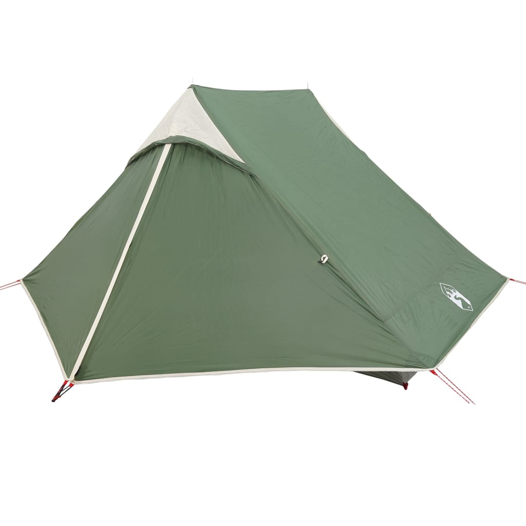 Camping Tent 2-Person Green Waterproof