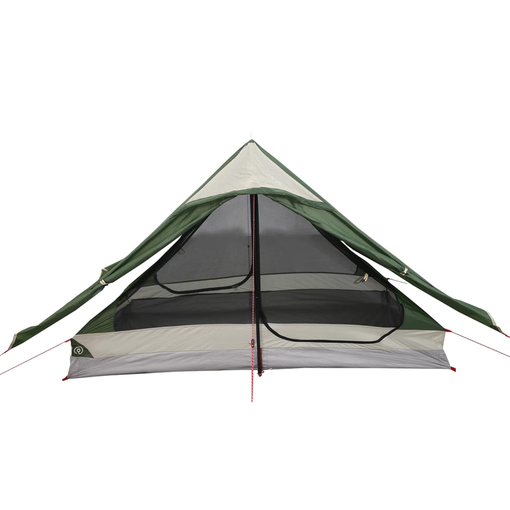 Camping Tent 2-Person Green Waterproof