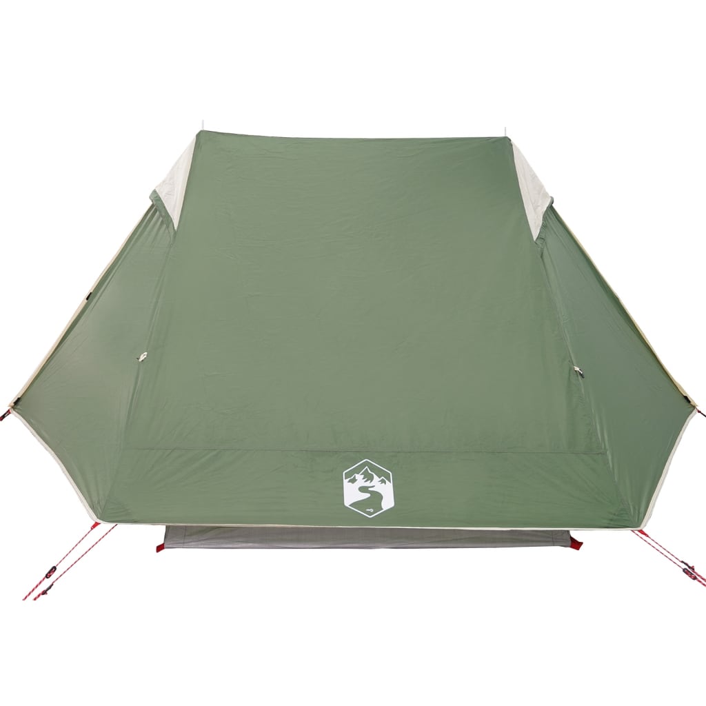 Camping Tent 2-Person Green Waterproof