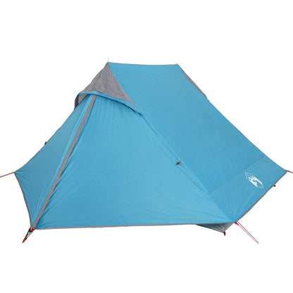 Camping Tent 2-Person Blue Waterproof