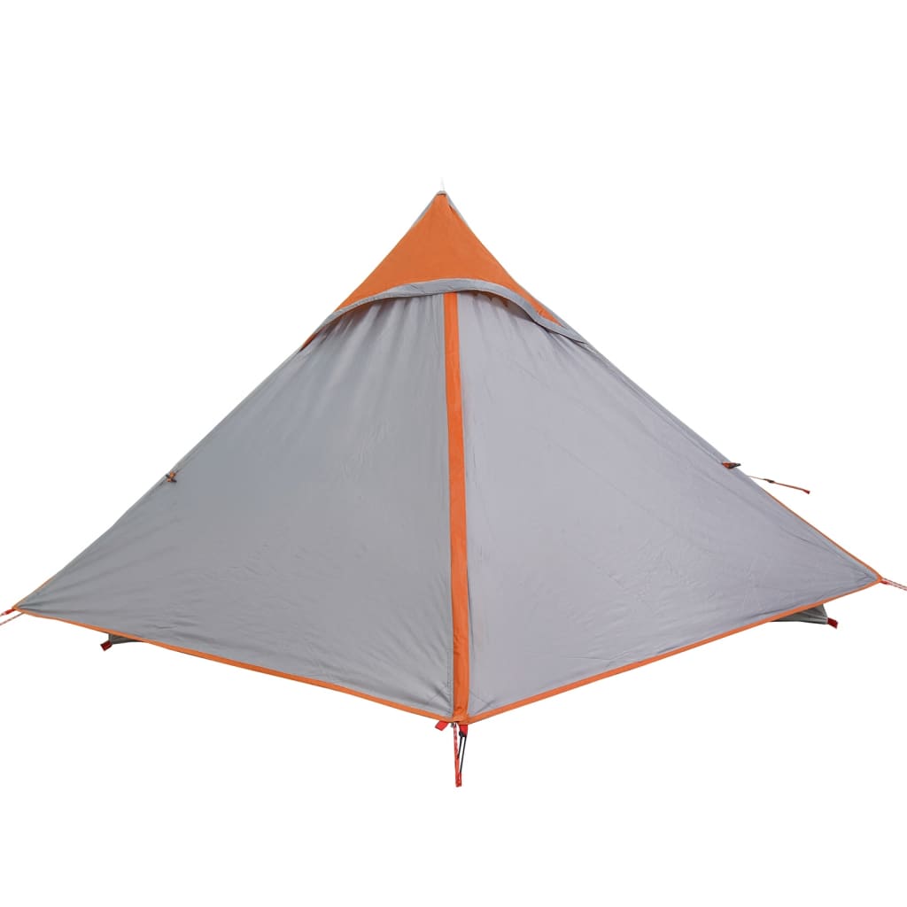 Camping Tent 2-Person Grey Waterproof