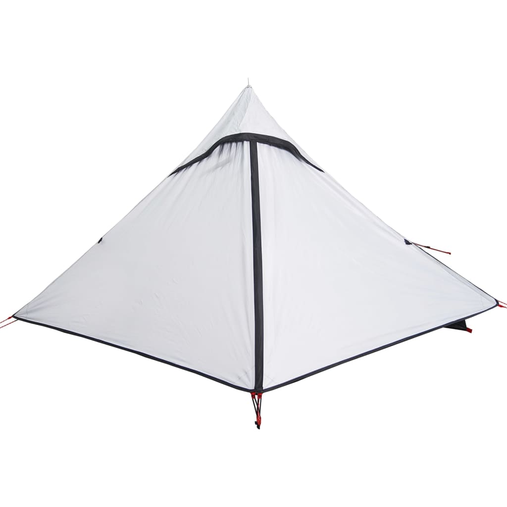 Camping Tent 2-Person White Blackout Fabric Waterproof