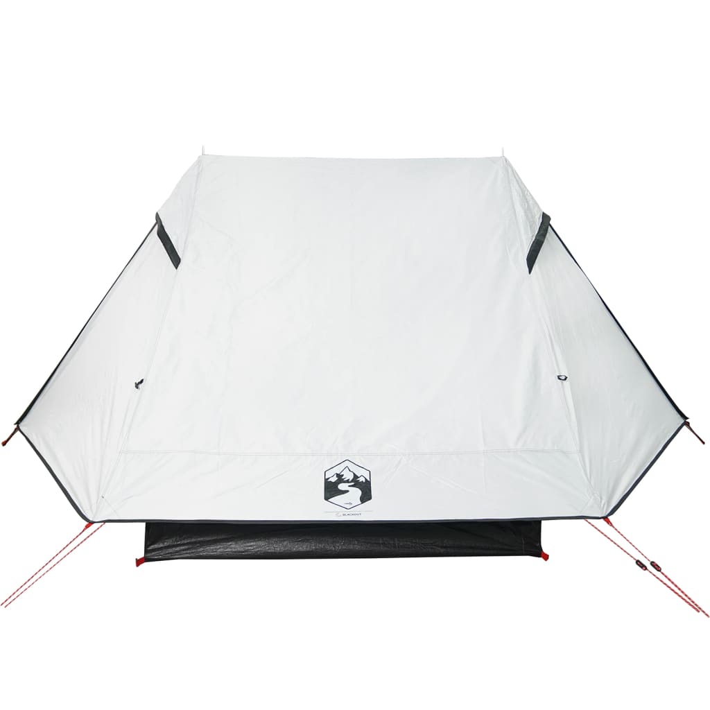 Camping Tent 2-Person White Blackout Fabric Waterproof