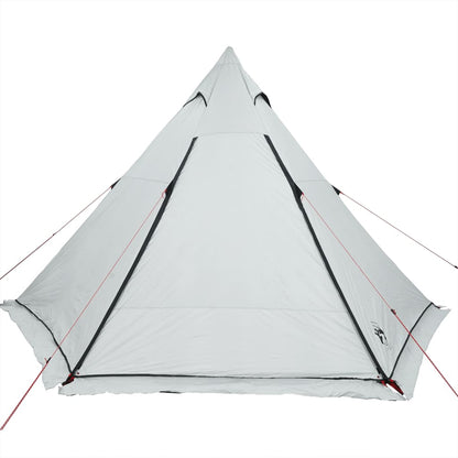 Family Tent Tipi 6-Person White Blackout Fabric Waterproof