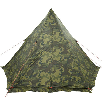 Family Tent Tipi 6-Person Camouflage Waterproof