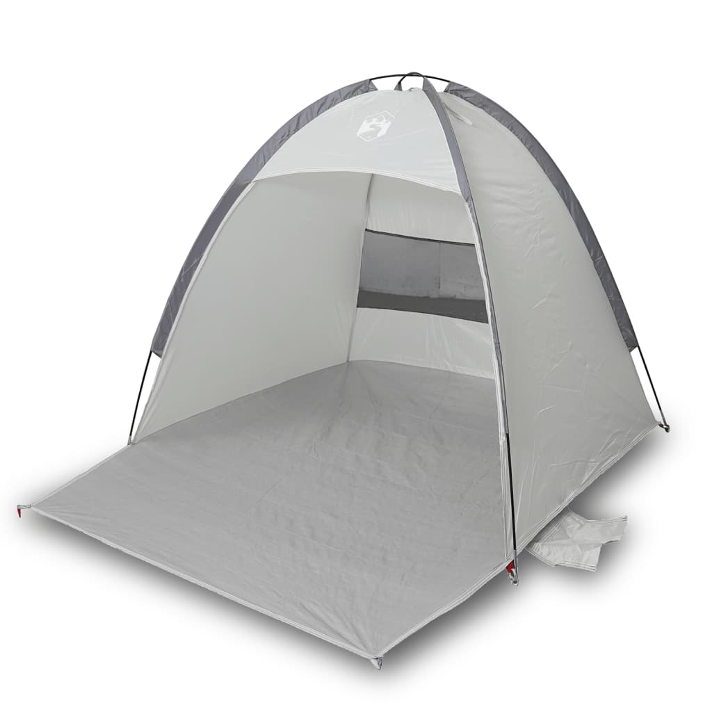 Beach Tent 3-Person Grey Waterproof