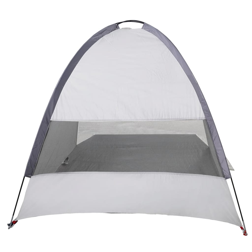 Beach Tent 3-Person Grey Waterproof