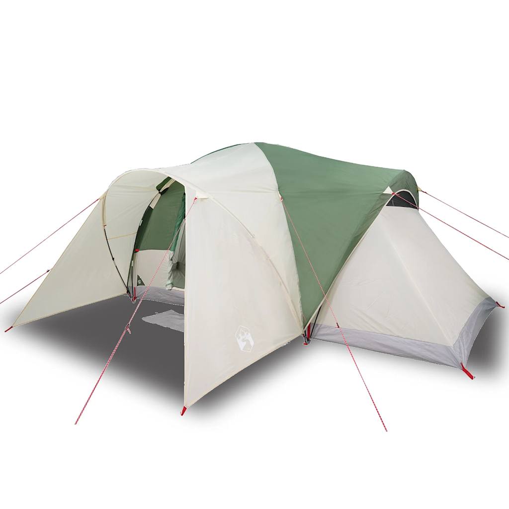 Family Tent Dome 6-Person Green Waterproof