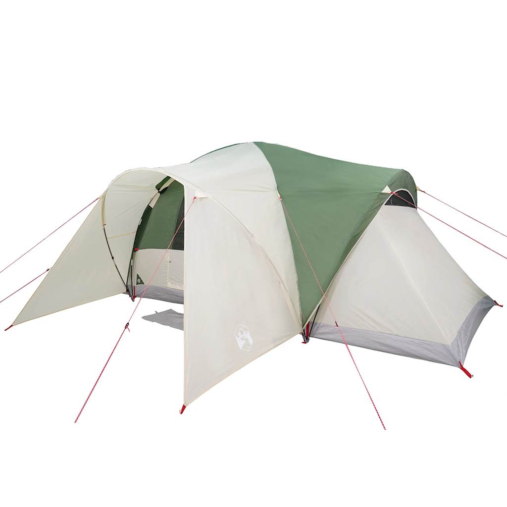 Family Tent Dome 6-Person Green Waterproof