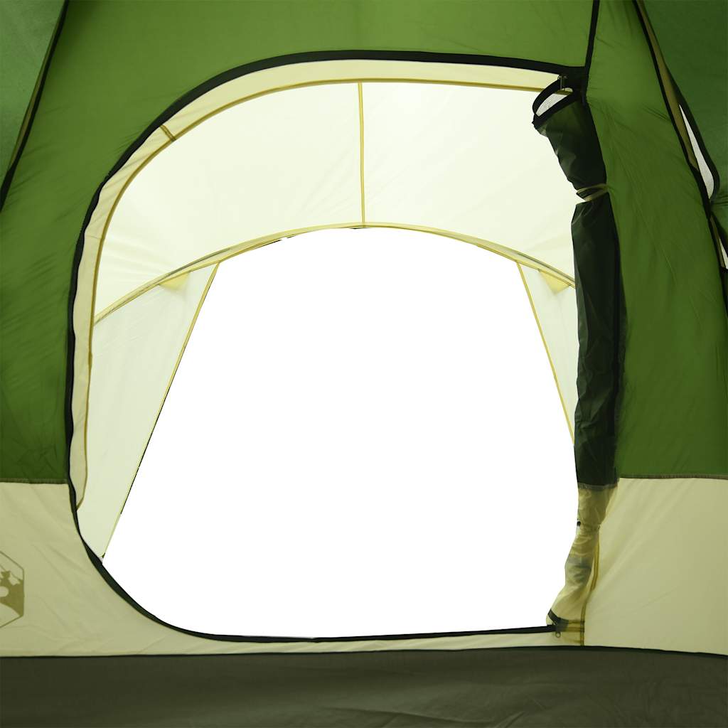 Family Tent Dome 6-Person Green Waterproof