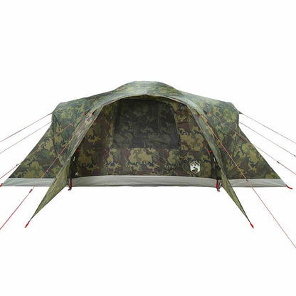 Family Tent Dome 6-Person Camouflage Waterproof