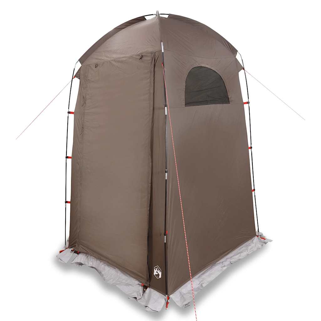 Shower Tent Brown Waterproof