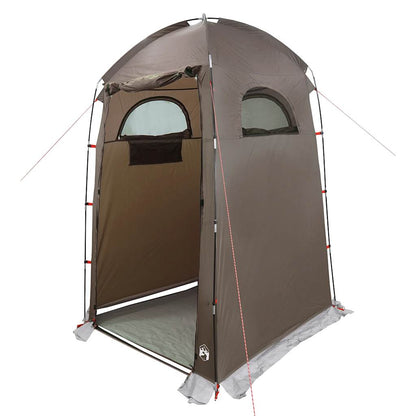 Shower Tent Brown Waterproof