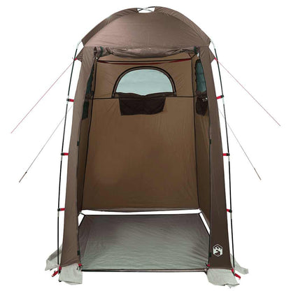 Shower Tent Brown Waterproof