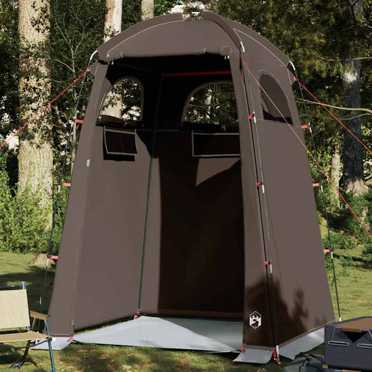 Shower Tent Brown Waterproof