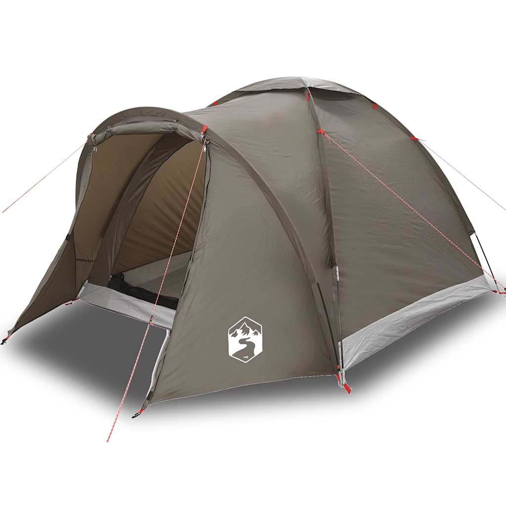 Fishing Tent 2-Person Brown Waterproof