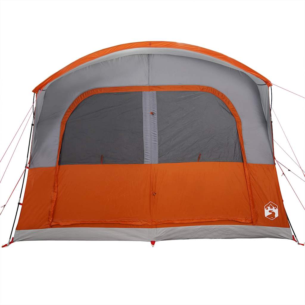 Car Tent 4-Person Grey and Orange Waterproof