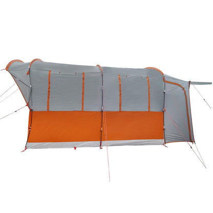 Car Tent 4-Person Grey and Orange Waterproof