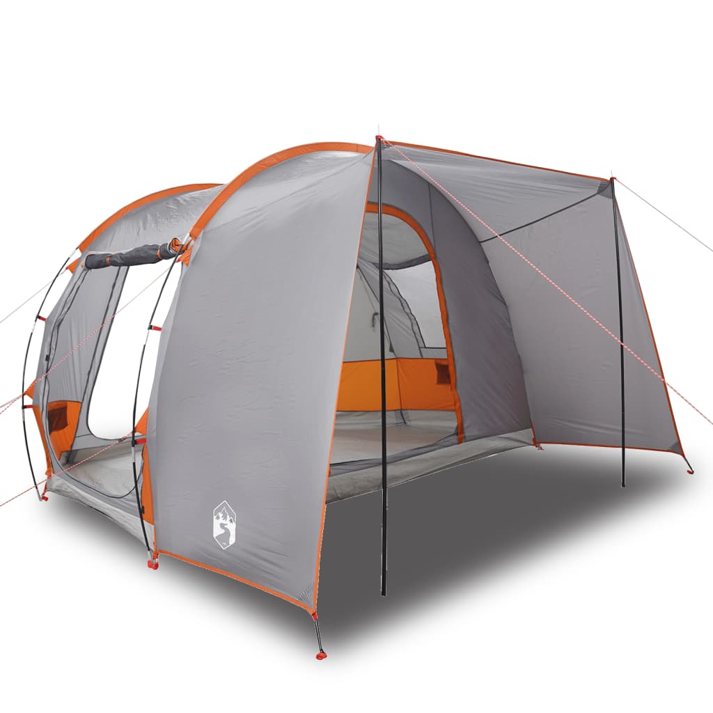 Car Tent 2-Person Grey and Orange Waterproof