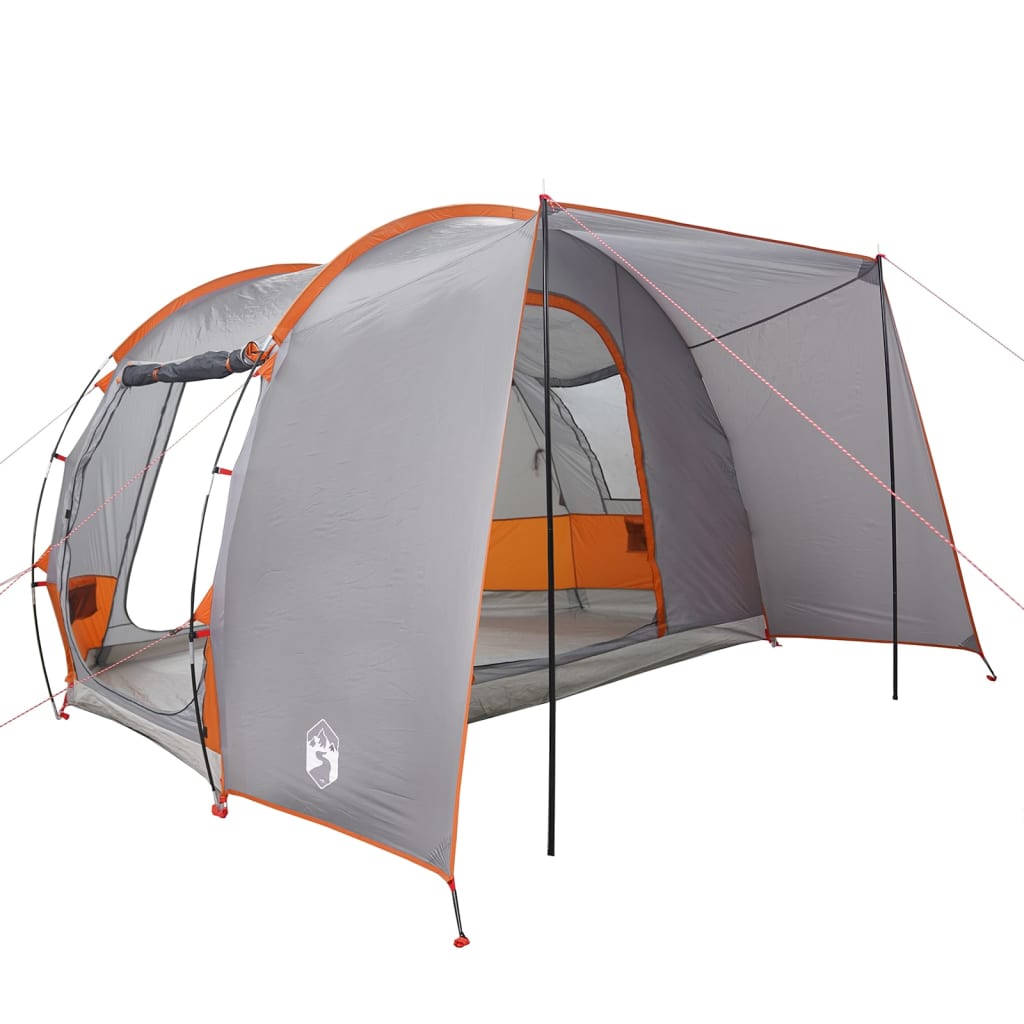 Car Tent 2-Person Grey and Orange Waterproof