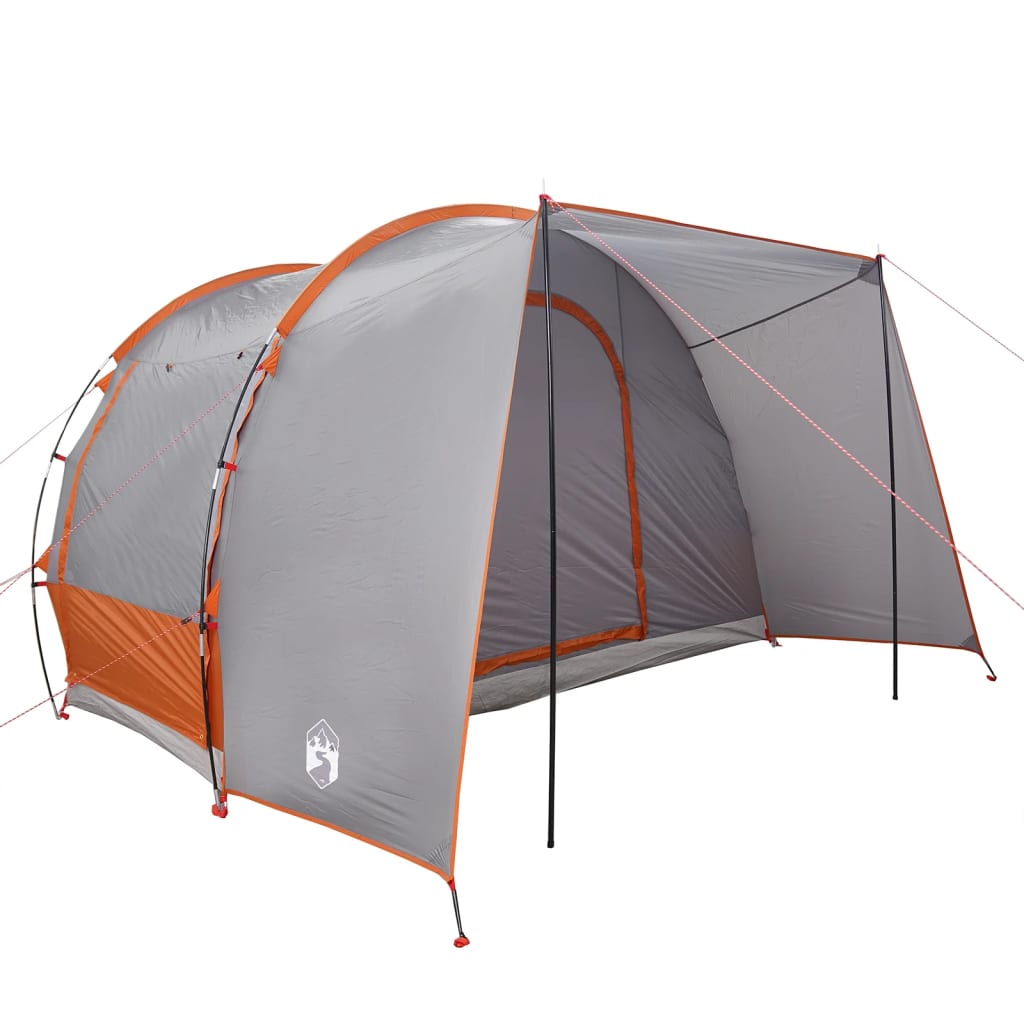 Car Tent 2-Person Grey and Orange Waterproof