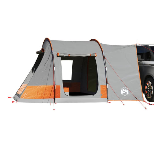 Car Tent 2-Person Grey and Orange Waterproof