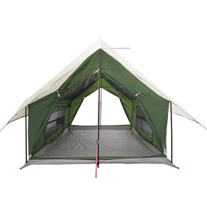 Camping Tent 5-Person Green Waterproof