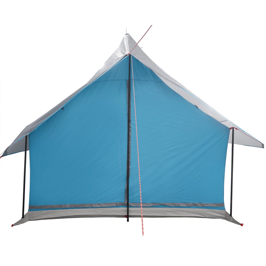 Camping Tent 5-Person Blue Waterproof