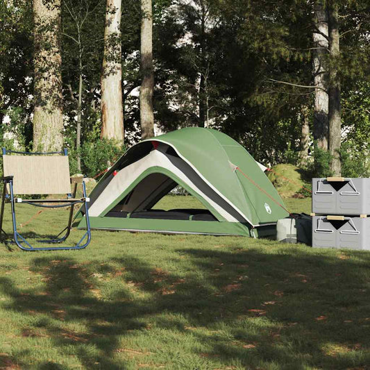 Camping Tent 1-Person Green Waterproof