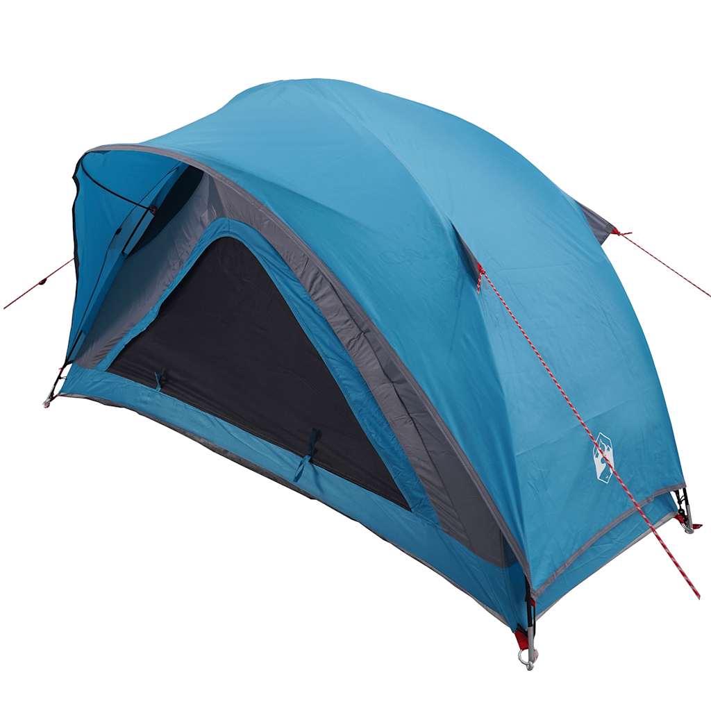 Camping Tent 1-Person Blue Waterproof