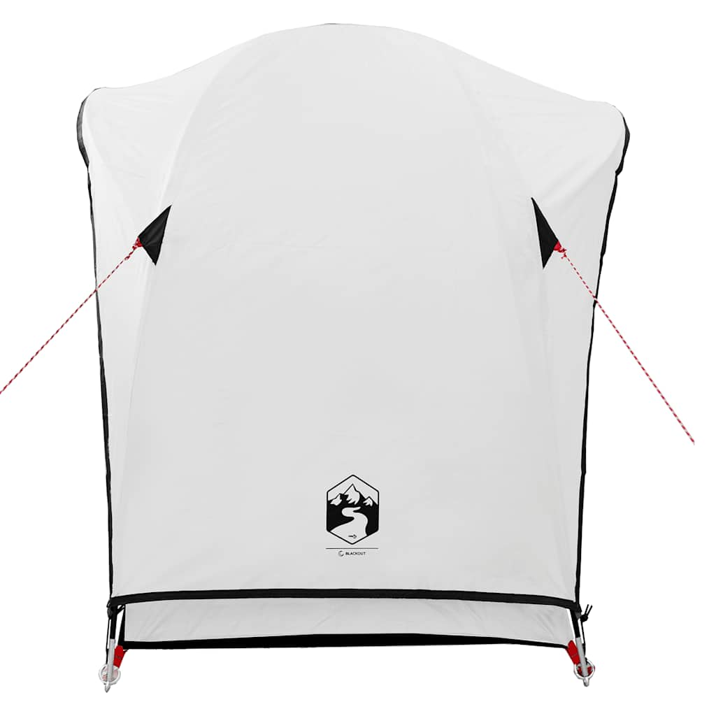 Camping Tent 1-Person White Blackout Fabric Waterproof