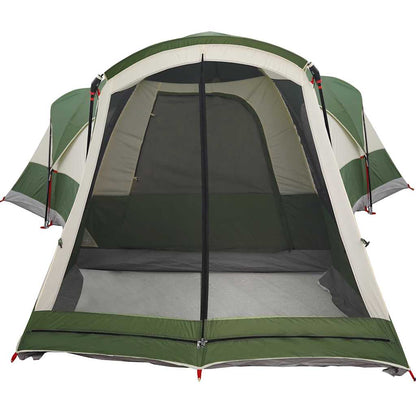 Family Tent Tunnel 8-Person Green Waterproof