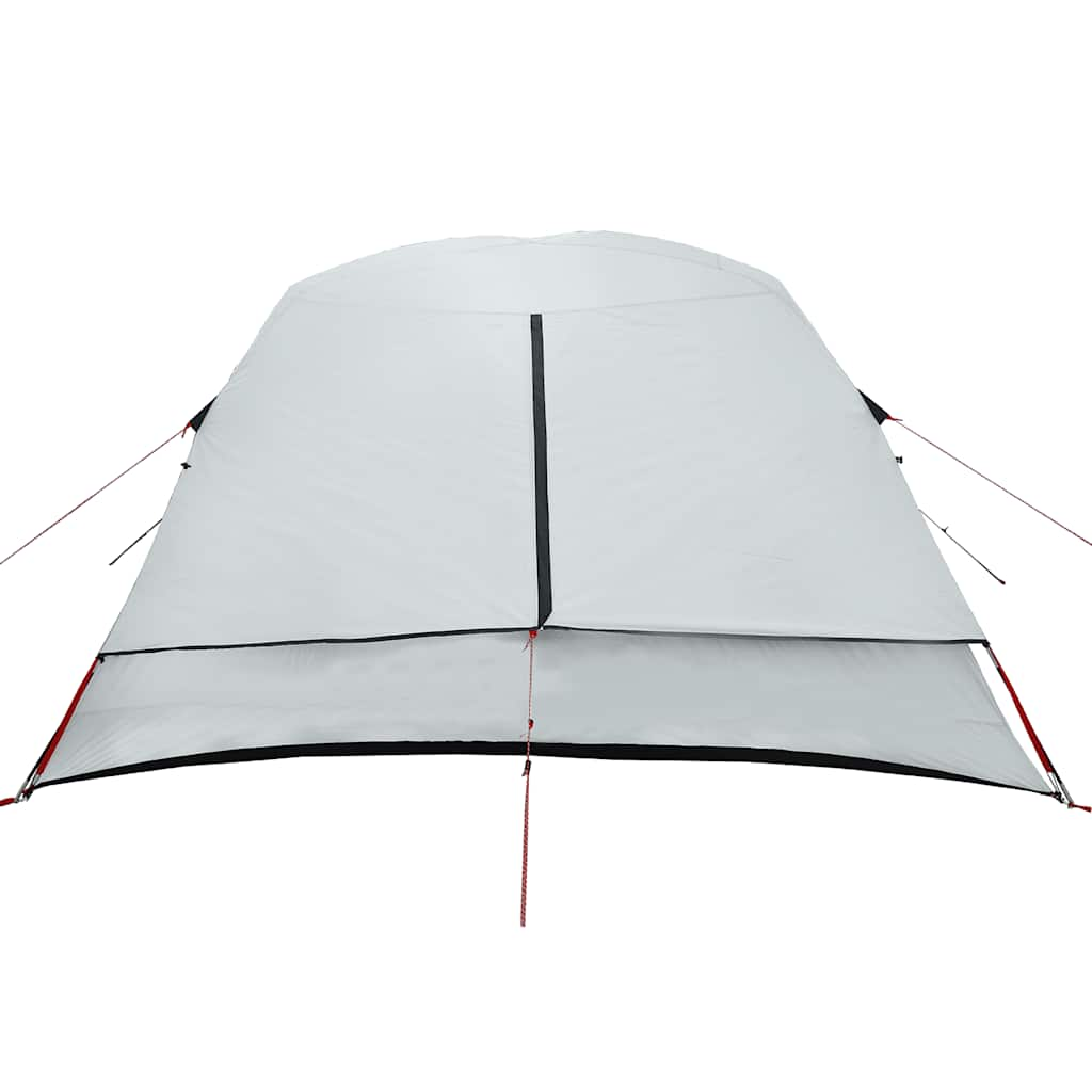 Camping Tent Cabin 4-Person White Blackout Fabric Waterproof