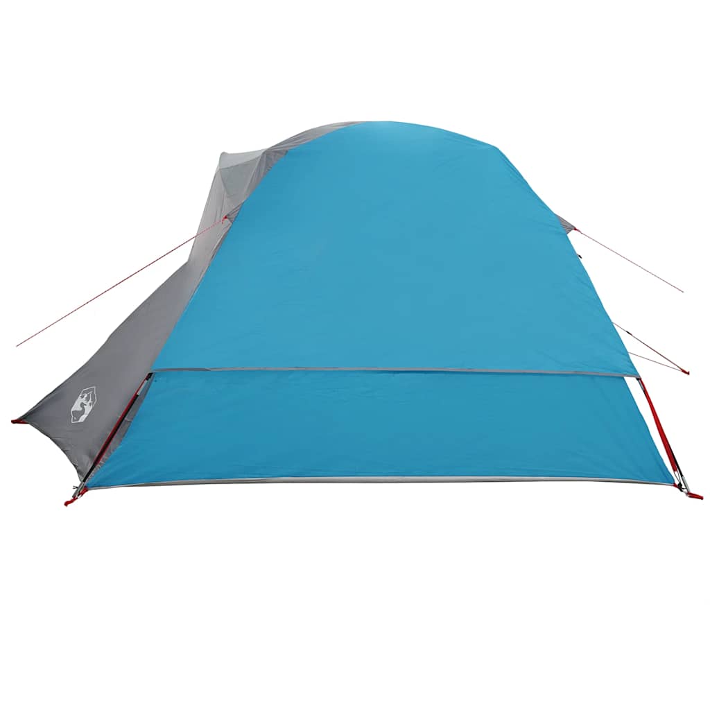 Family Tent Cabin 6-Person Blue Waterproof