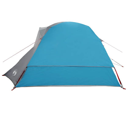 Family Tent Cabin 6-Person Blue Waterproof