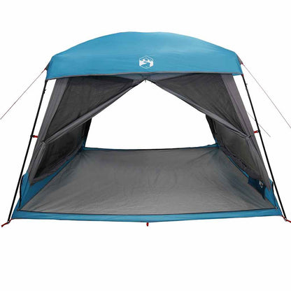 Family Tent Cabin 6-Person Blue Waterproof