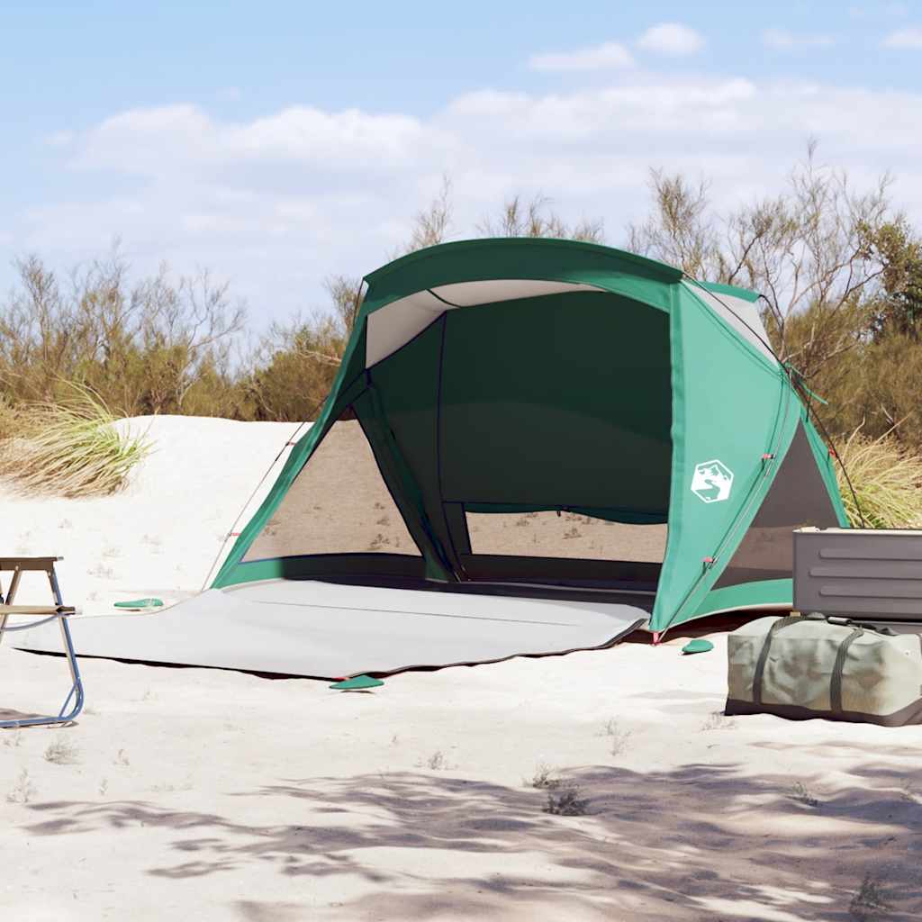 Beach Tent 2-Person Sea Green Waterproof